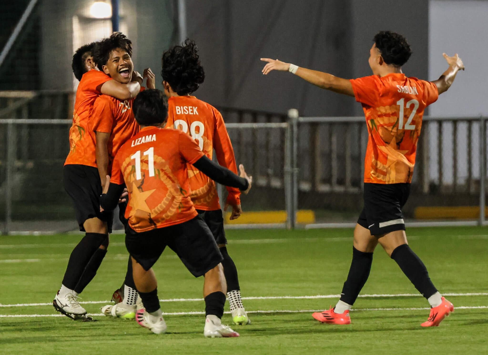 Kanoa FC celebration